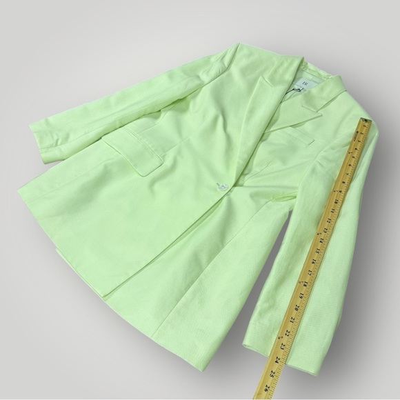 BANANA REPUBLIC HOURGLASS (NWT ITALIAN VISCOSE-LINEN BLAZER Sz 12 - Picture 13 of 16